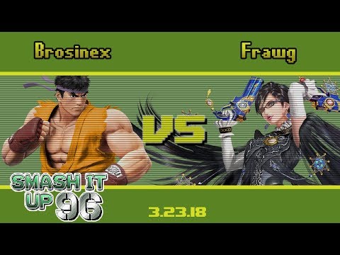 Brosinex (Ryu) vs. Frawg (Bayonetta) - SIU 96 - Wii U