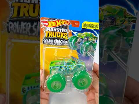 Unboxing🤯Hot Wheels Monster Truck Gunkster asmr #diecastmonster