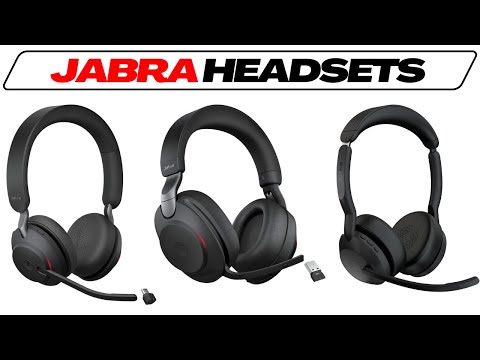 Beste Jabra Headsets im Test Vergleich 2026 (TOP 3) 🥇 Jabra Evolve2 Stereo-Headsets mit ANC