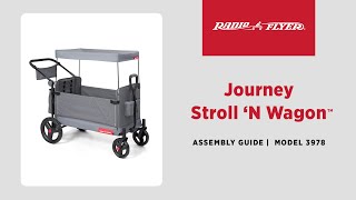 Journey Stroll 'N Wagon Assembly Video | Radio Flyer