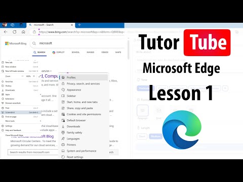 Microsoft Edge Lesson 1 Exploring the Interface