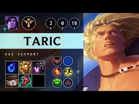 Taric Support vs Bard - EUW Grandmaster Patch 25.13