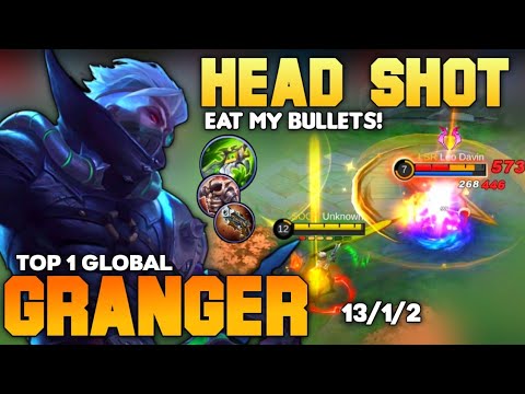 GRANGER BEST BUILD 2021 | TOP 1 GLOBAL GRANGER GAMEPLAY | MOBILE LEGENDS✓