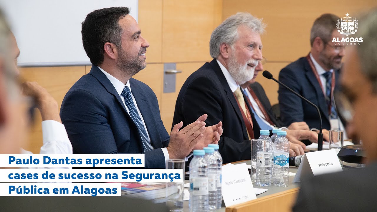 Governador apresenta em Portugal case de sucesso na Segurança Pública