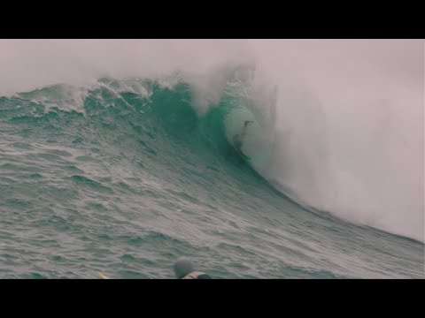 KALANI LATTANZI BODYSURFING HUGE OUTER REEF MAUI!  | INSANE!