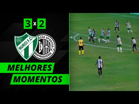 Murici busca gol no último lance e vence o ASA | Melhores Momentos |   MURICI 3 X 2 ASA