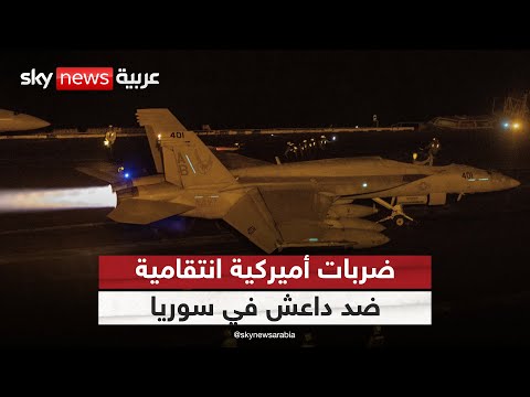 فيديو | ردا على هجوم تدمر.. ضربات أميركية انتقامية ضد داعش في سوريا