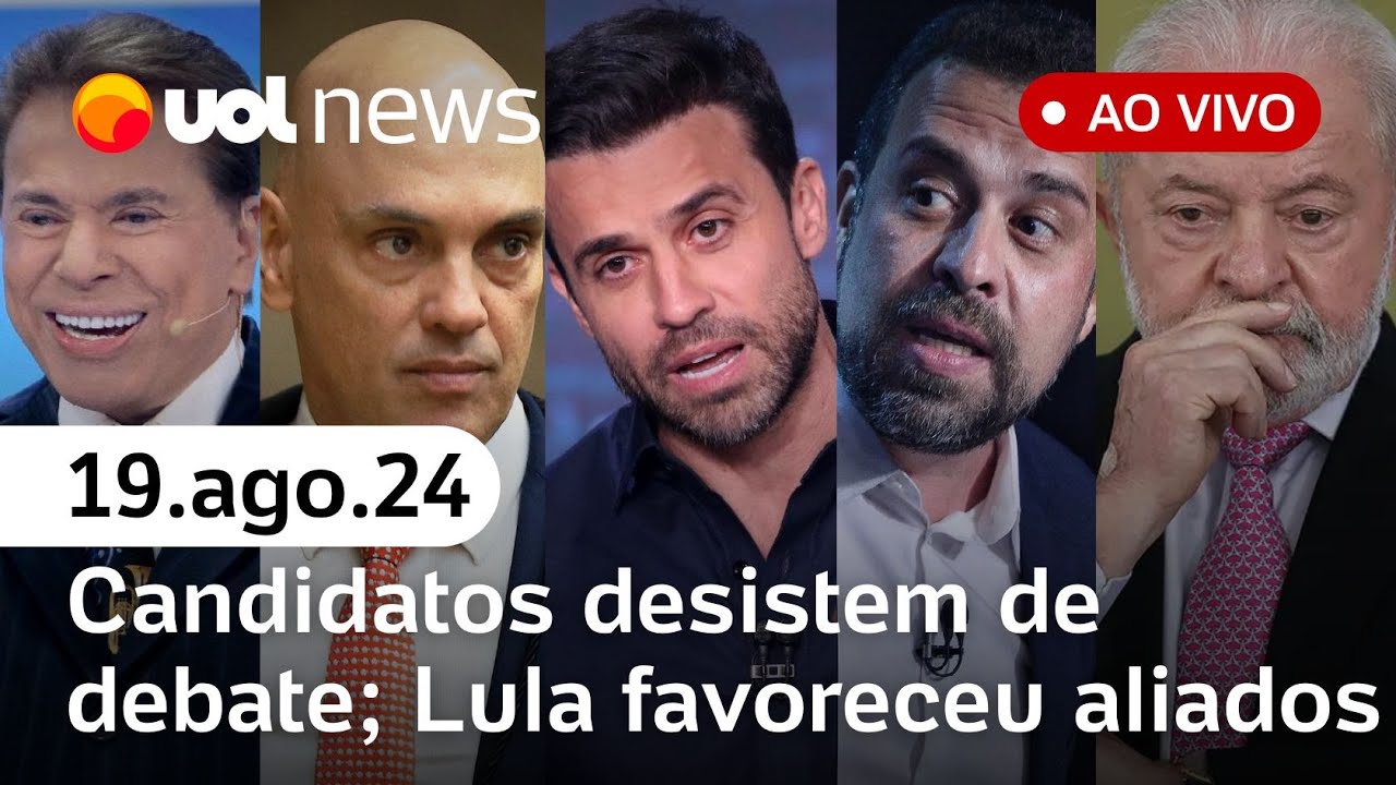 Descontrole de Pablo Marçal faz candidatos desistirem de debate; Lula favoreceu aliados e+| UOL News