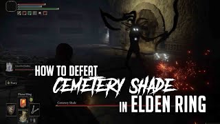 How to Defeat Cemetery Shade at Black Knife Catacombs in Elden Ring (Easy Kill)
