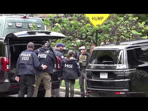 Ilhan Omar home raided in DC: Raw footage shows Homeland Security agents conducting investigation