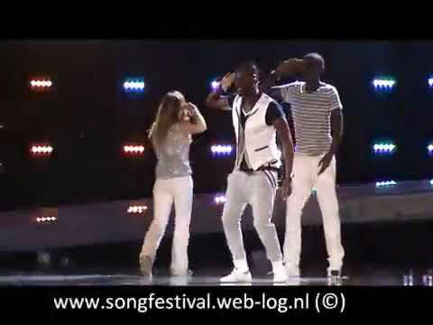 Jessy Matador - Allez, Ola, Ole Eurovision France 2010 rehearsal