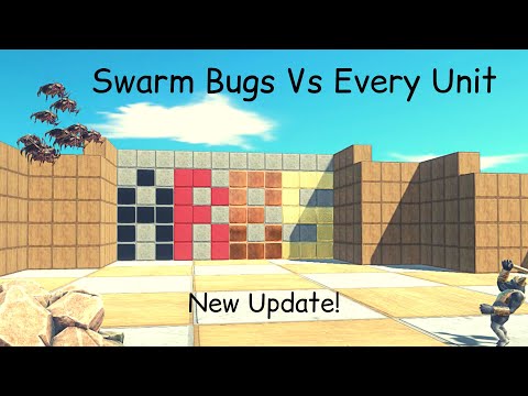 #Shorts | New Update! Swarm Bugs Vs Every Unit ARBS |Animal Revolt Battle Simulator