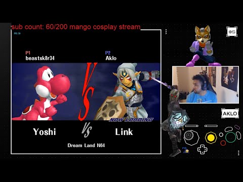 Aklo (Link) vs. BZimm (Yoshi) - Uncle Sam's Maple Syrup #25