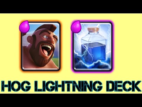 Hog Lightning Deck | Legendary Arena Deck  |  New Meta Deck