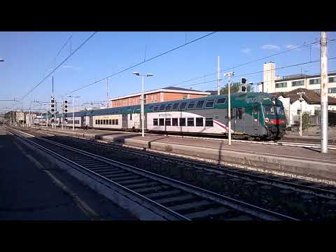 E464 073+5 2 piani Trenord - Milano Greco - 24/06/2021