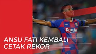 Ansu Fati Telah Meraih Delapan Rekor Sejak Debutnya di Barcelona