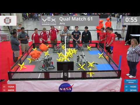 2017 VRC Arts Q61 - 1320A 6685R vs 1028S 2616G - 16 to 27