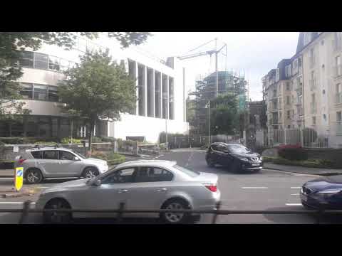 On Board an Irish Rail 29000 Class Commuter Train from Dun Laoghaire - Blackrock