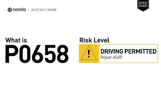 Meaning of OBD p0658