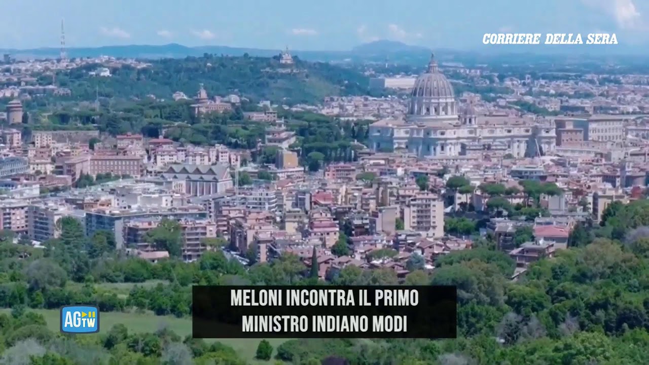Meloni incontra Modi