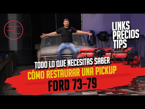 Cómo Restaurar una Pickup Ford 73–79 con Motor Coyote | Swap Completo con Precios y Links 🛠️