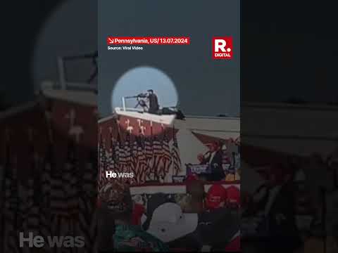 Video Shows Donald Trump's Shooter on Roof, Moments After Secret Service Snipers Kill Him | Watch