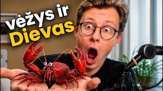 Dievas ir vėžys | PASAKA visiems apie tai, kodėl vėžys vaikšto atbulas