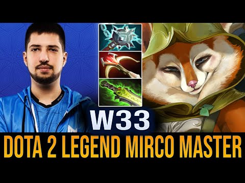 W33 - Hoodwink Mid Master | Dota 2 Pro Gameplay