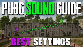 ULTIMATE PUBG SOUND SETTINGS 2022  FIX FOOTSTEPS  