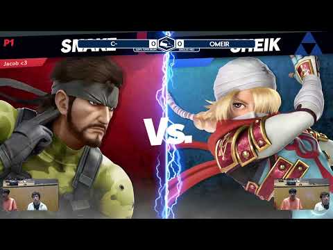 S@PS 162: Super Brawl - C- (Snake) vs. Omeir (Sheik, Joker) - Winners Round 3 - SSBU