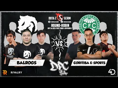 Balrogs vs Coritiba Esports - DPC SA 2021/22 Tour 3: Division II - Round-Robin - Game Highlights
