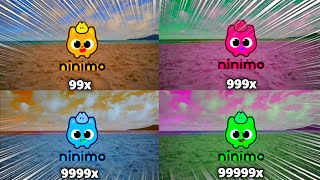 Ninimo On The Beach IntroLogo Limitless 999999x Speed Klasky Csupo Effects!