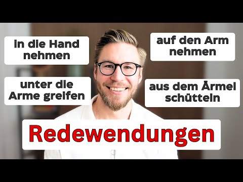 8 Redewendungen mit "Arm" und "Hand": Verstehst du alle? (Deutsch B2, C1)​