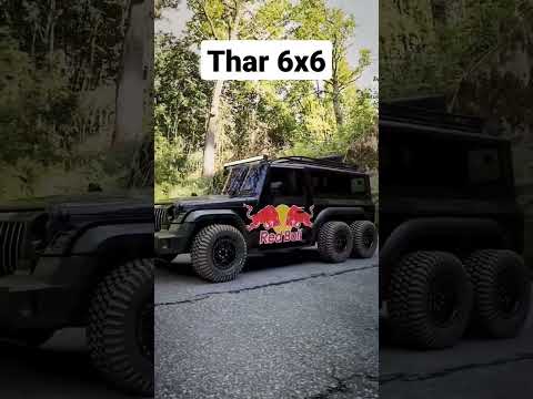Mahindra Thar 6x6  😱😍 #viral #shorts
