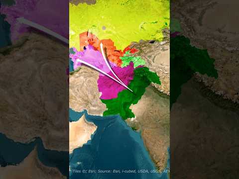 Export Via Iran #pakistan #facts #maps #youtubeshorts