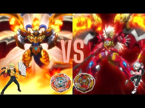 Beys of Fire, Glide Ragnaruk VS World Spriggan-Beyblade Burst SuperKing