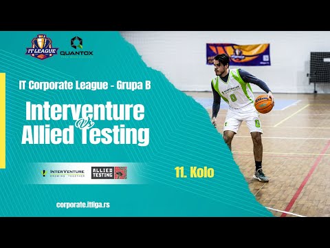 26.02.2023 IT CORPORATE LIGA Grupa B 11:00 INTERVENTURE - ALLIED TESTING