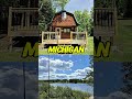 Log Cabin For Sale | $129,900 |  7.6 Acres | Michigan