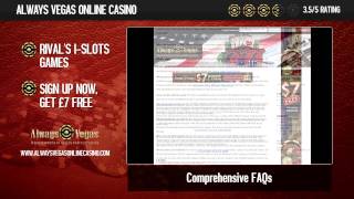 The alwaysvegasonlinecasino.com Review