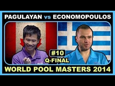 Alex Pagulayan vs Nikos Economopoulos | QF | World Pool Masters 2014 9-ball