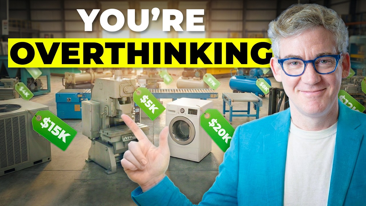 Je hoeft geen bedrijf te starten. Koop er gewoon eentje.