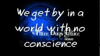 Three Days Grace - Anonymous lyric video