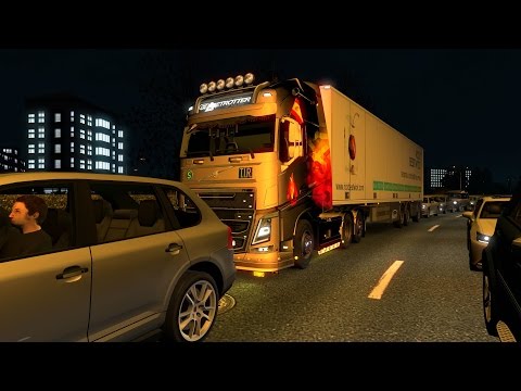 ETS2 Volvo FH16 + ProMods 2.11 - Bilbao - Paris - Eindhoven