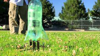 Awesome homemade AIR POWERED bottle rocket!