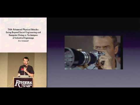 DEF CON 16 Hacking Conference Presentation By Eric Schmiedl - Adv Physical Attacks - Beyond Social Engineering - Video and Slides