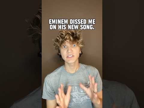 EMINEM DISSED ME ON HIS NEW SONG