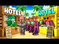 POBRE vs RICO: Batalla de HOTEL en Minecraft!