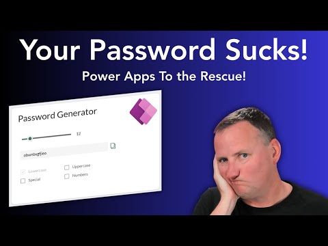 Power Apps: Create Strong Passwords Instantly Power Apps: Create Strong Passwords Instantly