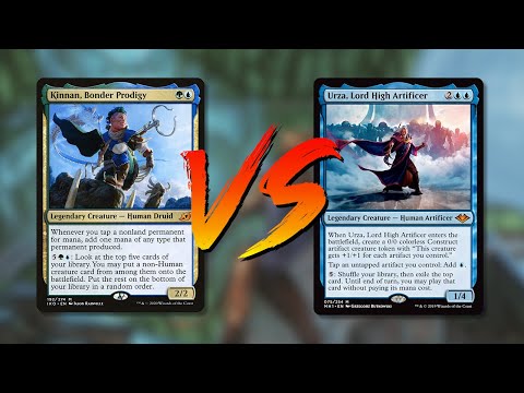 Kinnan vs Urza | 1v1 EDH Gameplay | tribalkai