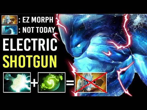 EPIC SICK PLAY! ELECTRIC Shotgun Mjollnir Morphling vs Pro Lancer Crazy Comeback by Meracle- Dota 2